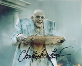 Autographed Signed By Christopher Lloyd 8&quot;x 10&quot; Photo w/COA 2 - £54.49 GBP