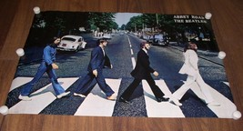 The Beatles Abbey Road Poster Vintage 2005 Apple Corps. 15893 UK Printed... - $39.99