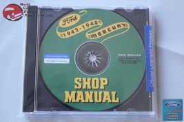 1942-48 Ford Mercury Shop Repair Manual CD Rom Disc PDF New - £29.98 GBP