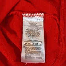 Adidas ROCORI SPARTANS Men's Red Drawstring Pullover Hoodie Sweatshirt Sz Medium image 6