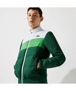 Lacoste Men&#39;s Quilted Water-Resistant Jacket GREEN/WHT INSULATED SIZE S ... - $2,320.19 MXN