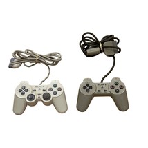 Lot of 2 Original Sony PlayStation 1 Controllers OEM - $14.99
