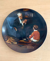 Norman Rockwell&#39;s Vintage 1982 &quot;The Tycoon&quot; Heritage Series Fine China Plate - £8.03 GBP