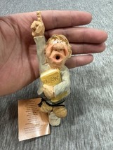 Vintage Spit N Whittle Bottle Loop Hole Louie Wine Cork Lawyer Law Carve... - $24.74