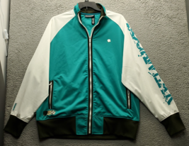 Rocawear Track Jacket Men 2XL Multicolor Long Sleeve Mock Neck Ribbed Cu... - $34.35
