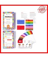 Educational Flashcards: Build Reading Skills with 122 Phonics Cards - $660.61 MXN
