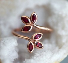 Ruby ring In Gold ,Christmas Gift - £103.58 GBP