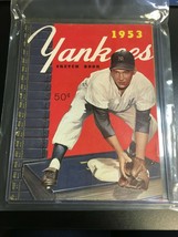 1953 YANKEES SKETCH BOOK-No torn pages, no writing. The spine is tight a... - $39.99