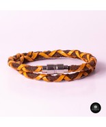 Kavak - Handmade Bright Yellow Cord Adjustable Women&#39;s Bracelet - €20,74 EUR