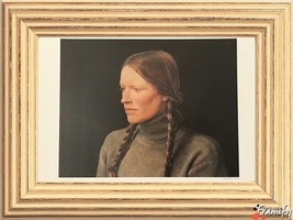 Andrew Wyeth- The Helga Pictures &quot;Braids&quot; Portrait - £66.21 GBP