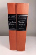 Vintage The Complete Sherlock Holmes 2-VOLUMES Set, Sir Arthur Conan Doyle H/C - £10.45 GBP