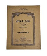 A Cycle Of Life Five Songs Low Voice Harold Simpson Landon Ronald Enoch ... - $19.59 CAD