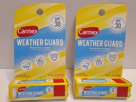 New Carmex Weather Guard Moisturizing Lip Balm Stick SPF 30 0.15 OZ NIB ... - £6.32 GBP