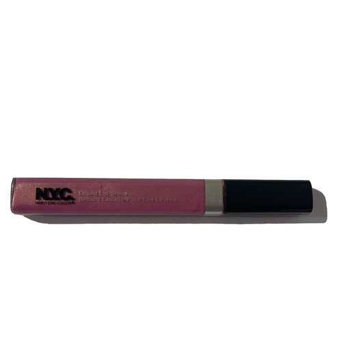 NYC New York Color Iced Orchid Pink Bronze Liquid Lip Shine Gloss Lipgloss - $16.14