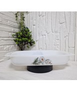 Arcopal France Daisy Baking Dish, Desert Bowl - Vintage Milk White Opal ... - $923.60 MXN