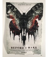 Original Theater Movie Poster - Before I Wake Fear Your Dreams PG-13 Act... - €41,26 EUR