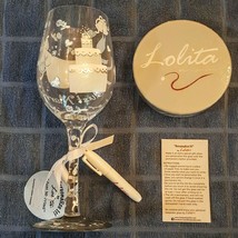 Lolita Wine Glass PERSONALIZE IT 15 oz Wedding Goblet Just Married NEW i... - £15.49 GBP