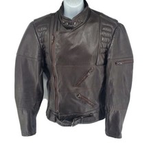 Vintage Hein Gericke Harley Davidson Leather Bomber Jacket Women’s Sz 38... - £79.09 GBP