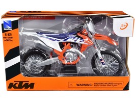 KTM 450 SX-F Dirt Bike Motorcycle Orange and White 1/12 Diecast Motorcyc... - $1,242.06 MXN