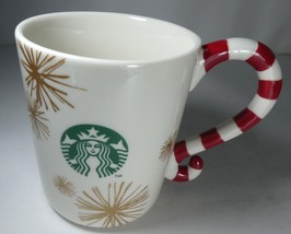 Starbucks 2014 White Serveware mug 12 oz new Bone China, Candy Cane,New - £139.45 GBP