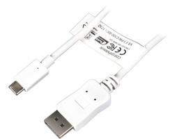 StarTech.com CDP2DPMM6W 6ft USB C to DisplayPort Cable - White - 4K 60Hz Display - $84.99