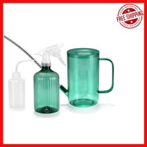 Elegant 34 Oz Stainless Steel Watering Can with Long Spout &amp; Plant Care ... - $535.95 MXN