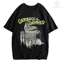 Retro Washed Gothic Shirt, Y2k Grunge Clothing 90s Aesthetic Retro - £11.71 GBP+