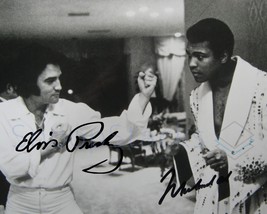 Muhammad Ali Elvis Presley Signed 8x10 Glossy Photo Autographed RP Signature Pho - £13.79 GBP