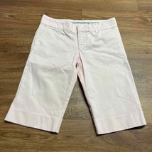 Juicy Couture Jeans Cotton Pink Bermuda Walking Shorts Womens Size 26 US... - £15.53 GBP