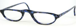 Lesca Lunetier Di 680 Black /BLUE /VIOLET Eyeglasses Glasses 46-18-145mm (Notes) - £146.01 GBP