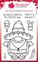 Woodware Clear Stamps 4&quot;X6&quot;-Singles Fiesta Time - £20.21 GBP