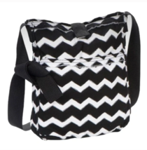 Retro Metro Crossbody (New) Black Chevron - 988A - £40.74 GBP