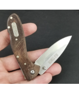 Old Timer lockback pocket knife wood &quot;Built for Generations&quot; - $14.99