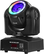 Moving Head Dj Lights, Riukoe Halo Beam Stage Light Led Moving, Party Di... - £91.23 GBP