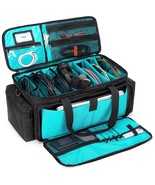 Cable File Gig Bag With Detachable Padded Bottom &amp; Dividers, Dj Wire Bag... - £93.57 GBP