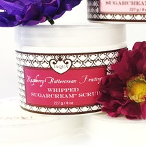 Raspberry Buttercream Frosting Whipped SugarCream Scrub - £22.05 GBP