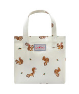 Cath Kidston Small Bookbag Water Resistant Oilcloth Lunch Bag Garden Squ... - £13.68 GBP
