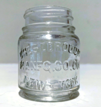 1938-1945 Chesebrough Vaseline Bottle Jar Embossed New York Vintage WWII Med - £15.64 GBP