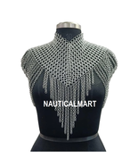 Medieval Handcrafted Aluminum Chainmail Top: Medieval LARP Costume for R... - €134,66 EUR
