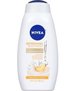 NIVEA Refreshing White Peach and Jasmine Body Wash - £6.80 GBP