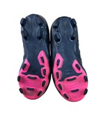Adidas Youth Soccer Cleats B25594 Comfort Athletic Shoes Size 11 Black Pink - $16.09 CAD