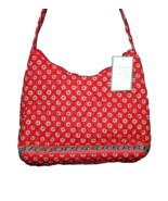 Vera Bradley American Red Hobo Bag NWT Retail $56 NEW Red White Blue Pai... - $31.50