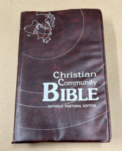 Christian Community Bible Catholic Pastoral Edition Indexed Vinyl Cover ... - $14.84