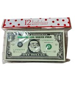 12 Holiday Money Cards Merry Christmas Bank Of The North Pole Bills Gran... - $166.08 MXN