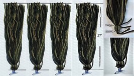 4 17&quot;  Acrylic 100 Strand Spawning Mops Camouflage with Suction Cup - £11.29 GBP