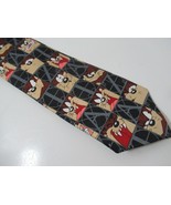 TAZ Vintage 1998 Looney Tunes Tasmanian Devil Men&#39;s Neck Tie - £8.97 GBP