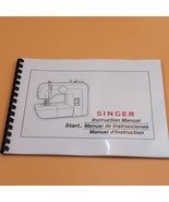 Singer Start 1304 Instruction Manual 72 Pages with clear Protective Covers - £13.81 GBP