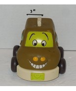 Just B. You Pull Back Friction Car Taxi Soft Rubber Car Pretend Play - $97.63 MXN