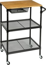 Honey-Can-Do Black Kitchen Cart - $154.99