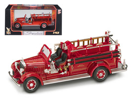 1935 Mack Type 75BX Fire Engine Red 1/43 Diecast Car Road Signature - $41.22